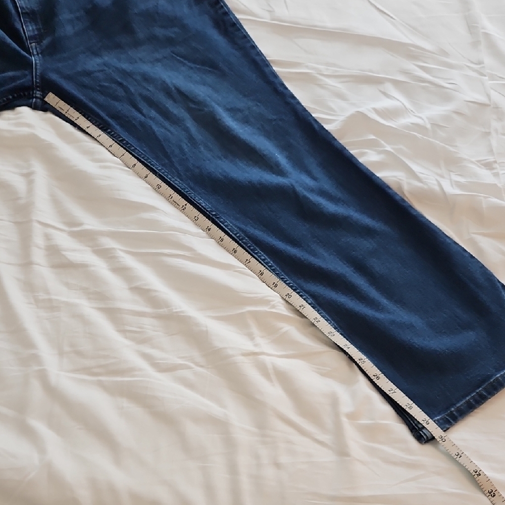 Classic Blue Mid Rise Bootcut Jeans - Picture 3 of 12